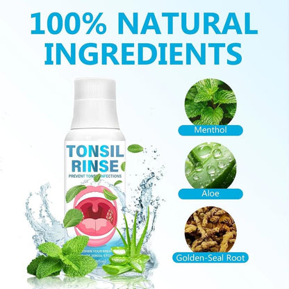 Tonsil Rinse Mouthwash
